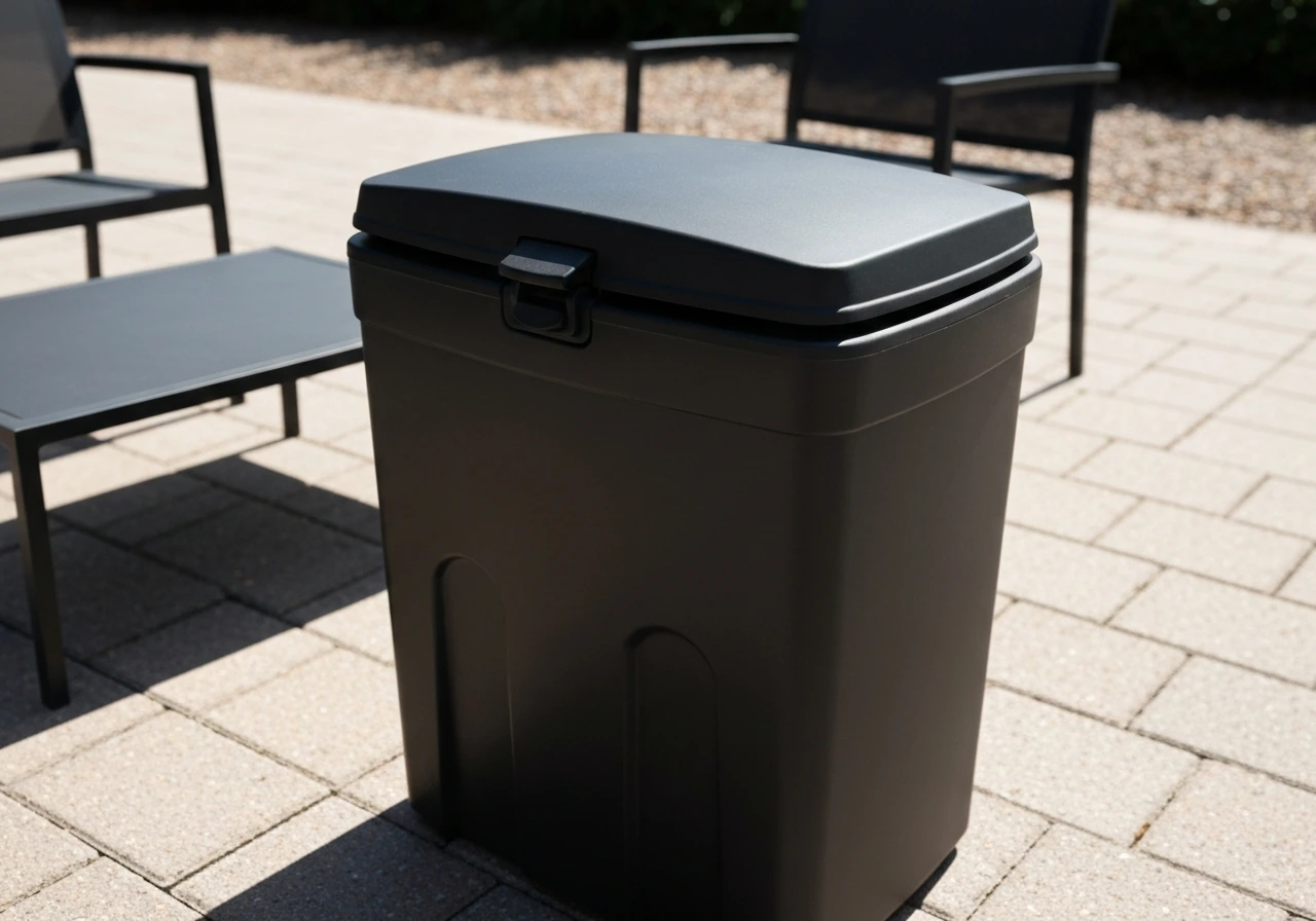best outdoor patio trash can