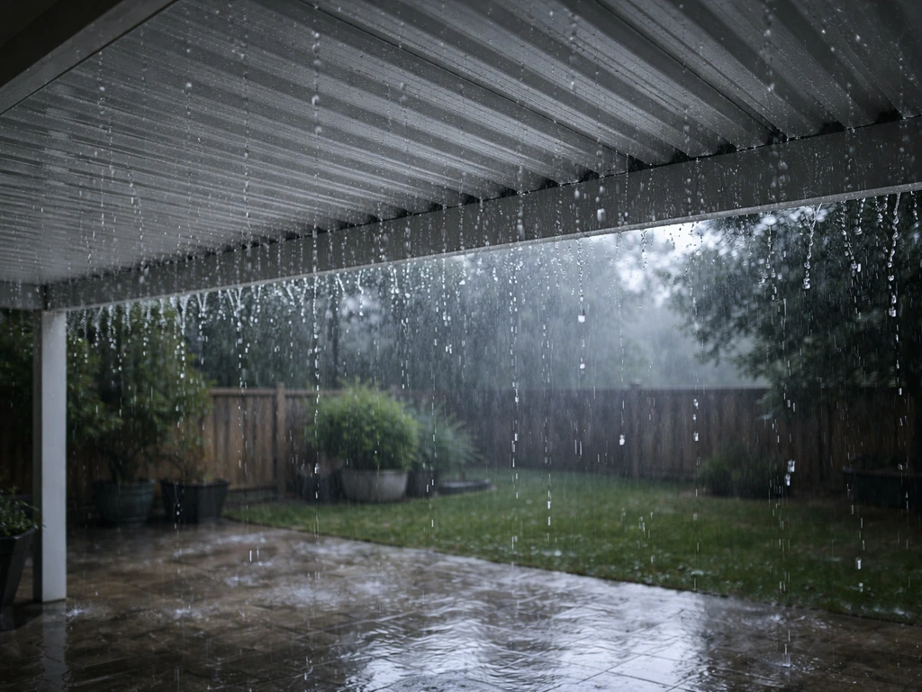 Are Aluminum Patio Covers Loud in the Rain? Noise Fixes